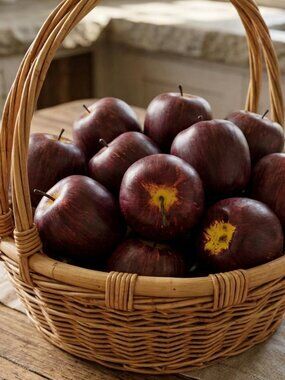 GC Naturals Decorative Bowl Filler 17 Unscented Artificial Red Apples Home Decor